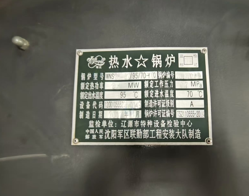 辽源地区处理燃气锅炉6吨
