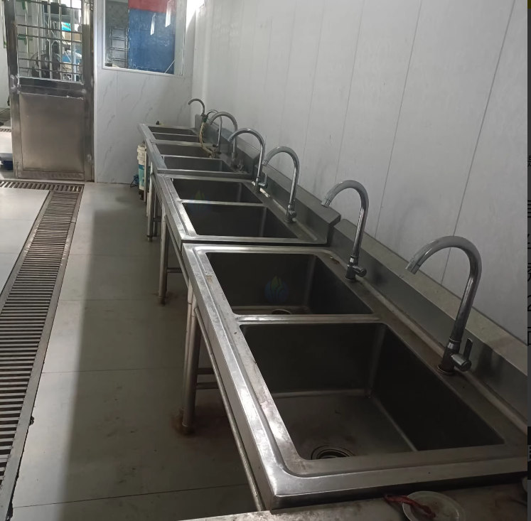 无锡地区工厂处理净菜车间设备全套