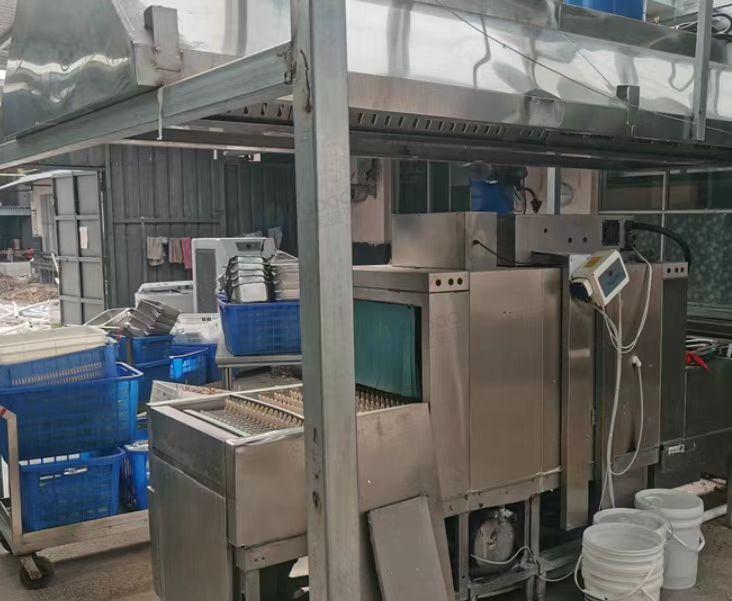 开封地区厨房升级处理全自动商用洗碗机