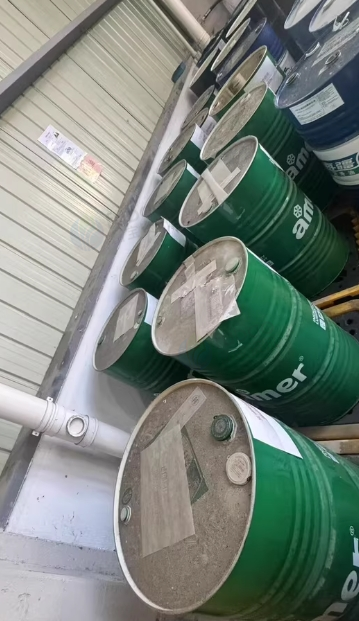 扬州地区公司处理5桶防锈油