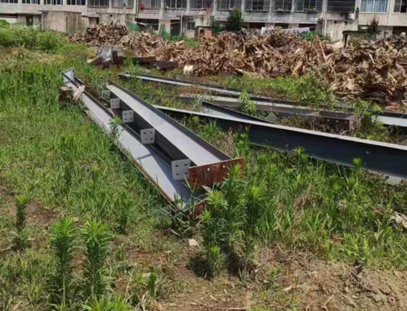 亳州地区工地处理成套厂房钢结构