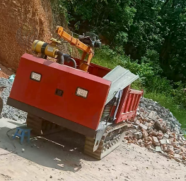 萍乡地区处理爬山虎工程履带运输车