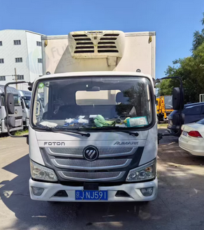 北京地区处理20年12月福田欧马可4.2米冷藏车 