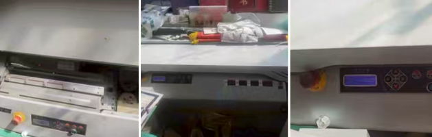 北京地区个人处理彩霸R5609裁刀一台、彩霸986V胶装机一台、C75施乐彩机一台