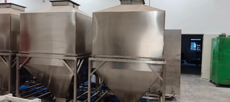 绍兴地区处理茶叶移动料仓
