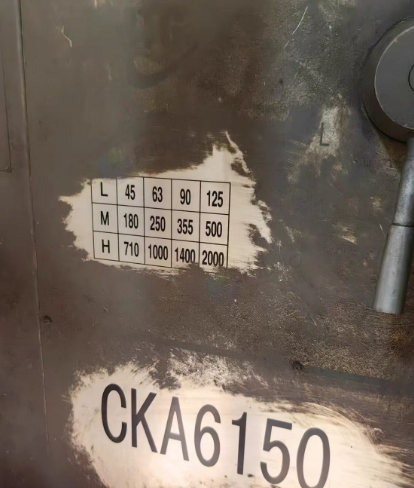 潮州地区处理CKA6150数控车床、CK6125数控车床、普车等设备