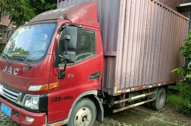 成都地区处理江淮箱货车