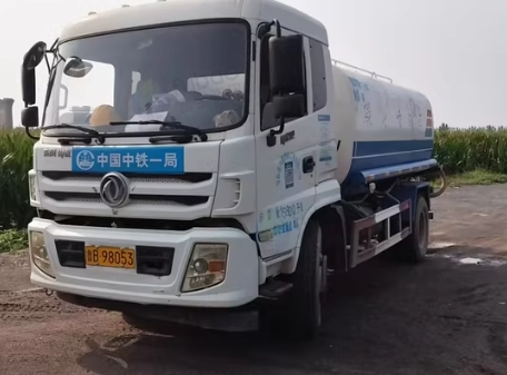 烟台地区工程结束处理18年11月的洒水车