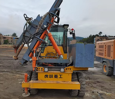 河池地区处理护栏打桩机
