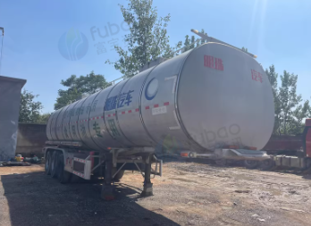 临沂地区个人处理23年明珠42立方铝罐车