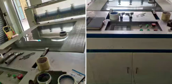 莆田地区处理工厂在用1.2米平板裁片机