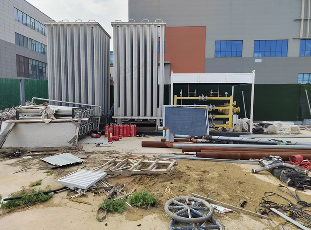 张家口地区处理硅铸铝常压冷凝锅炉三台