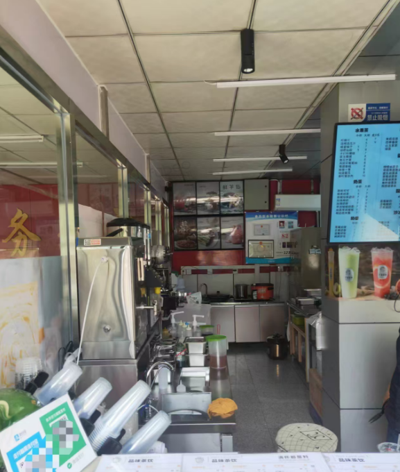 太原地区店铺处理奶茶餐饮设备