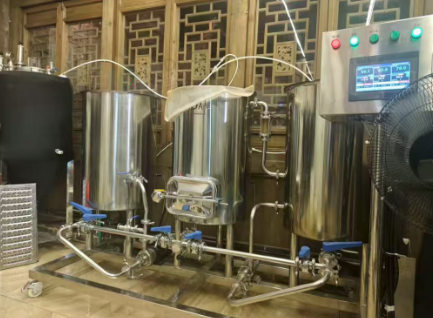 赣州地区处理美式三桶满罐150L、带冷水机、发酵罐