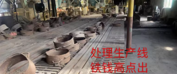 烟台地区处理铸造浇筑线工厂生产线