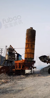 桂林地区工地处理1000型搅拌混凝土生产线全套设备