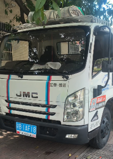 赣州地区处理江铃凯运白色货车
