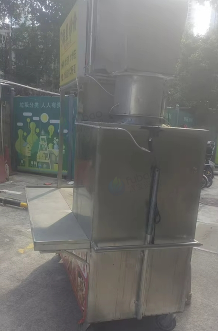 深圳地区处理炒粉车带油烟净化器