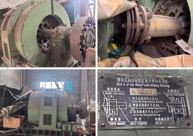 成都地区个人处理两台大型电机YKK500-6 