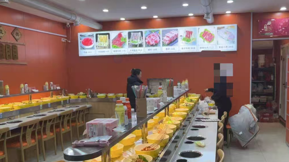 吉林地区个人处理旋转小火锅全套设备