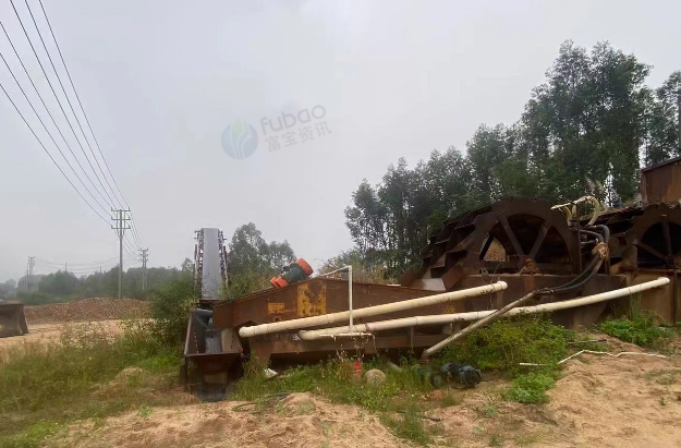 河源地区处理60吨洗沙设备