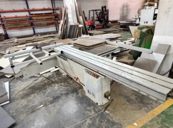枣庄地区工厂处理西科S3500-P5W开料机 极东688J封边机 侧孔机 门板合页开孔机 空压机