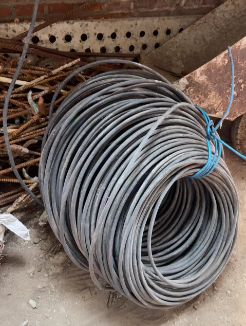 沈阳地区处理工程剩余 3×4 电缆线