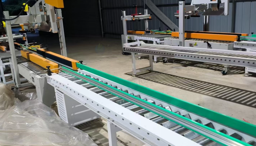 广州地区处理果蔬全自动称重打包流水线