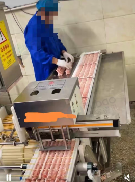 北京地区处理胜青穿切五花肉一体机