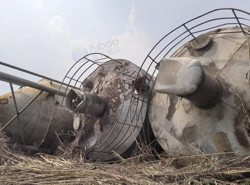 上海地区处理150吨水泥罐