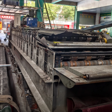 河池地区工厂处理840/800仿树脂瓦双层压瓦机