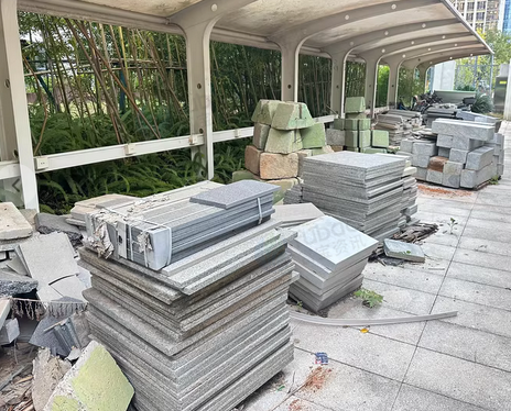 赣州地区处理大量芝麻灰花岗岩