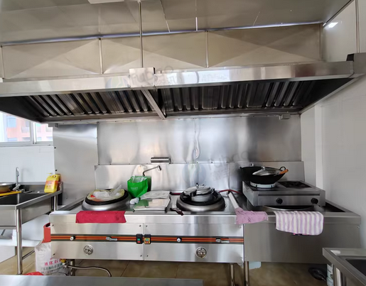 桂林地区处理商用厨房油烟机整体设备