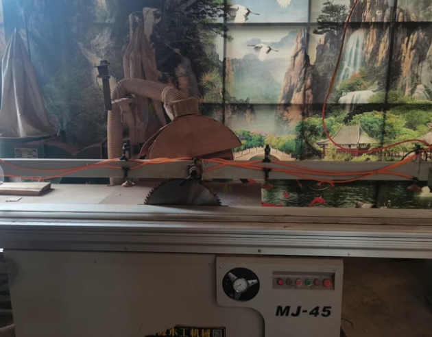 运城地区处理和风机MJ-45木工机械圆锯、带吸尘