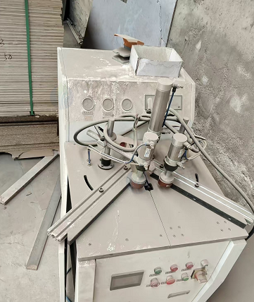 大同地区个人处理45度90度半自动对角机