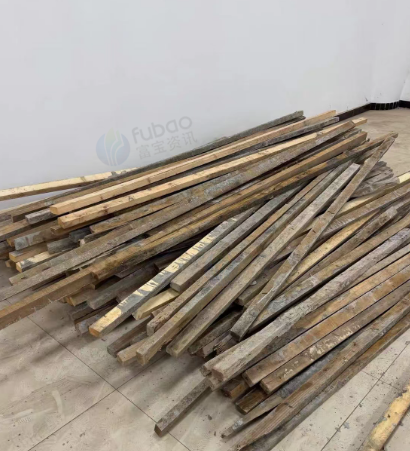 宝鸡地区处理100多根方木