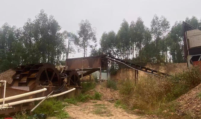 河源地区处理60吨洗沙设备