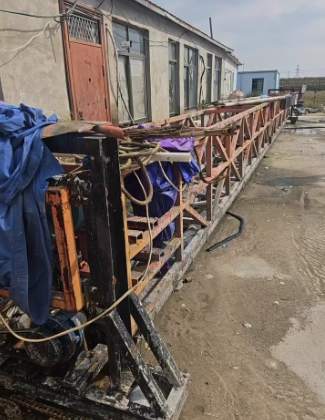 济宁地区项目完工处理三滚轴混凝土摊铺机