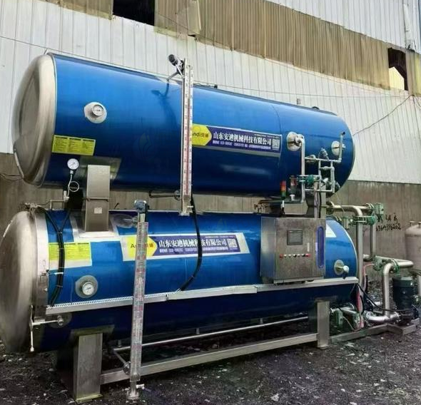 鹤岗地区处理安迪4.47双层全自动杀菌锅