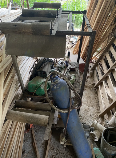 河池地区工厂处理带锯、磨锯机、收风机、锯片焊接机等全套