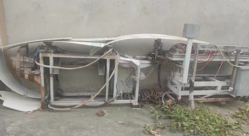 宿迁地区工厂处理PVC挤出全套设备