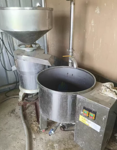 德州地区公司处理锅炉、磨浆机、压榨机等整套豆腐千张制作设备