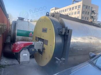 哈尔滨地区处理法罗力2吨燃汽锅炉，利亚路R190燃烧机