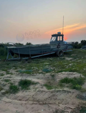 烟台地区处理10米铝合金工作艇