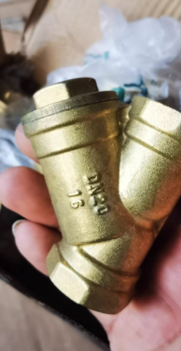 深圳地区处理埃美柯黄铜过滤器DN20尺寸一批