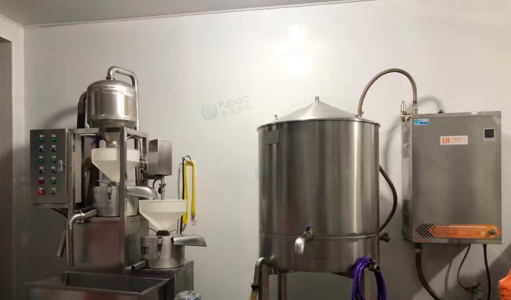 延边地区个人闲置处理全白钢全套大豆腐生产机器