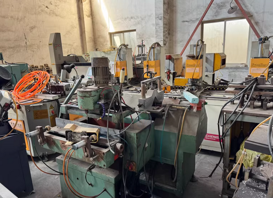 上海地区处理1批双头锯、铝材切割机