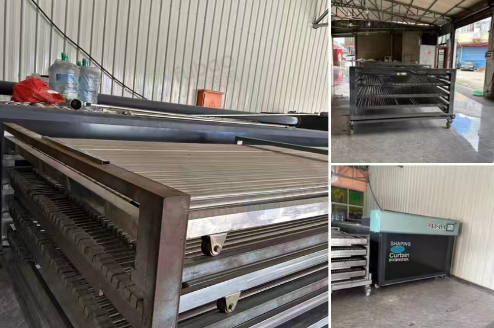 莆田地区处理窗帘高温定型厂设备