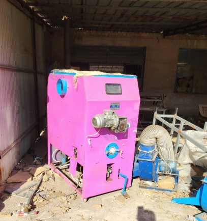 廊坊地区个人处理双口充棉机带上料风机