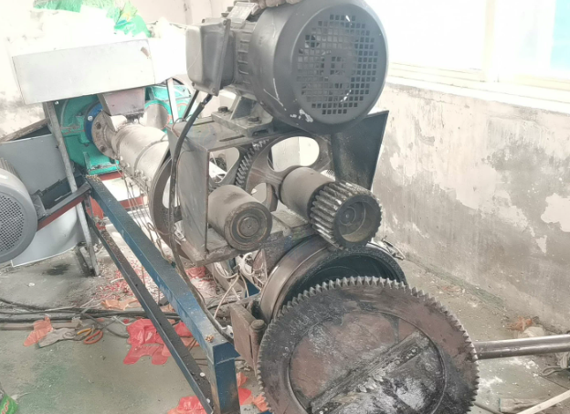 淮安地区工厂处理125造粒机全套设备